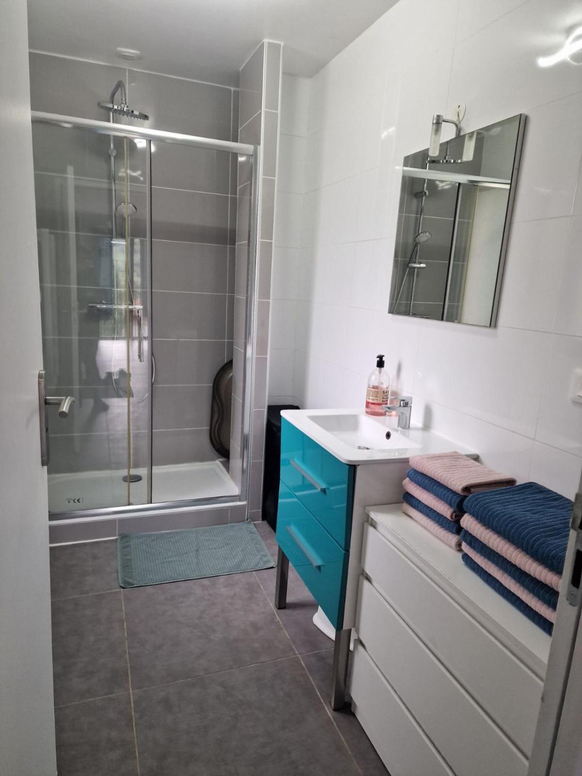 Appartement Rez De Jardin Saint-Martin-dʼUriage المظهر الخارجي الصورة
